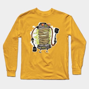 Pancake Bot Long Sleeve T-Shirt